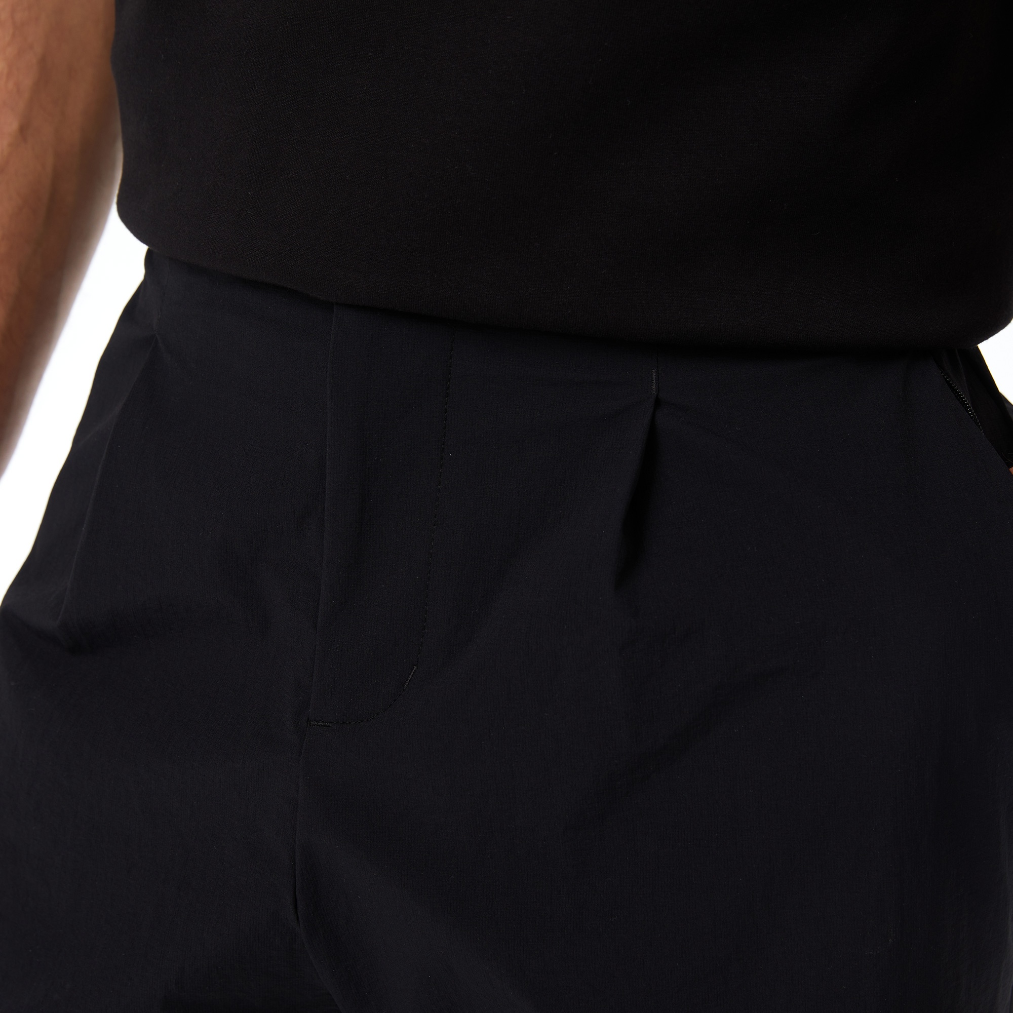 Lacoste x House of SuperStep Slim Fit Erkek Siyah Pantolon