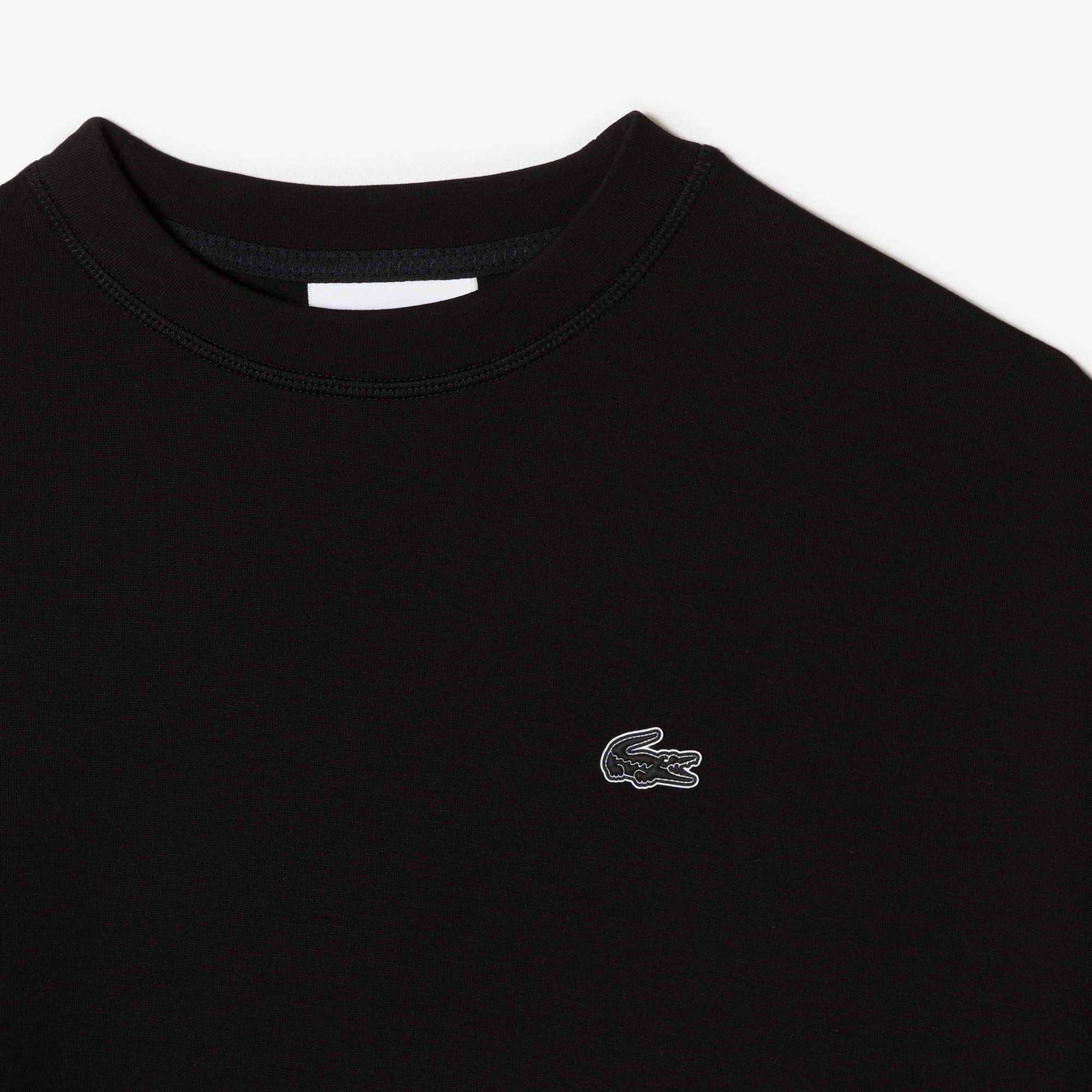 Lacoste Kadın Oversize Fit Fermuarlı Beyaz Sweatshirt