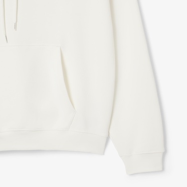  Lacoste Multi Print Fleece Erkek Beyaz Hoodie