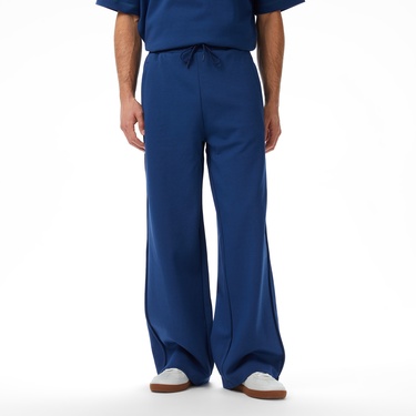  Lacoste x House of SuperStep Relaxed Fit Erkek Mavi Eşofman Altı