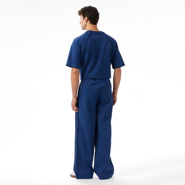  Lacoste x House of SuperStep Relaxed Fit Erkek Mavi Eşofman Altı