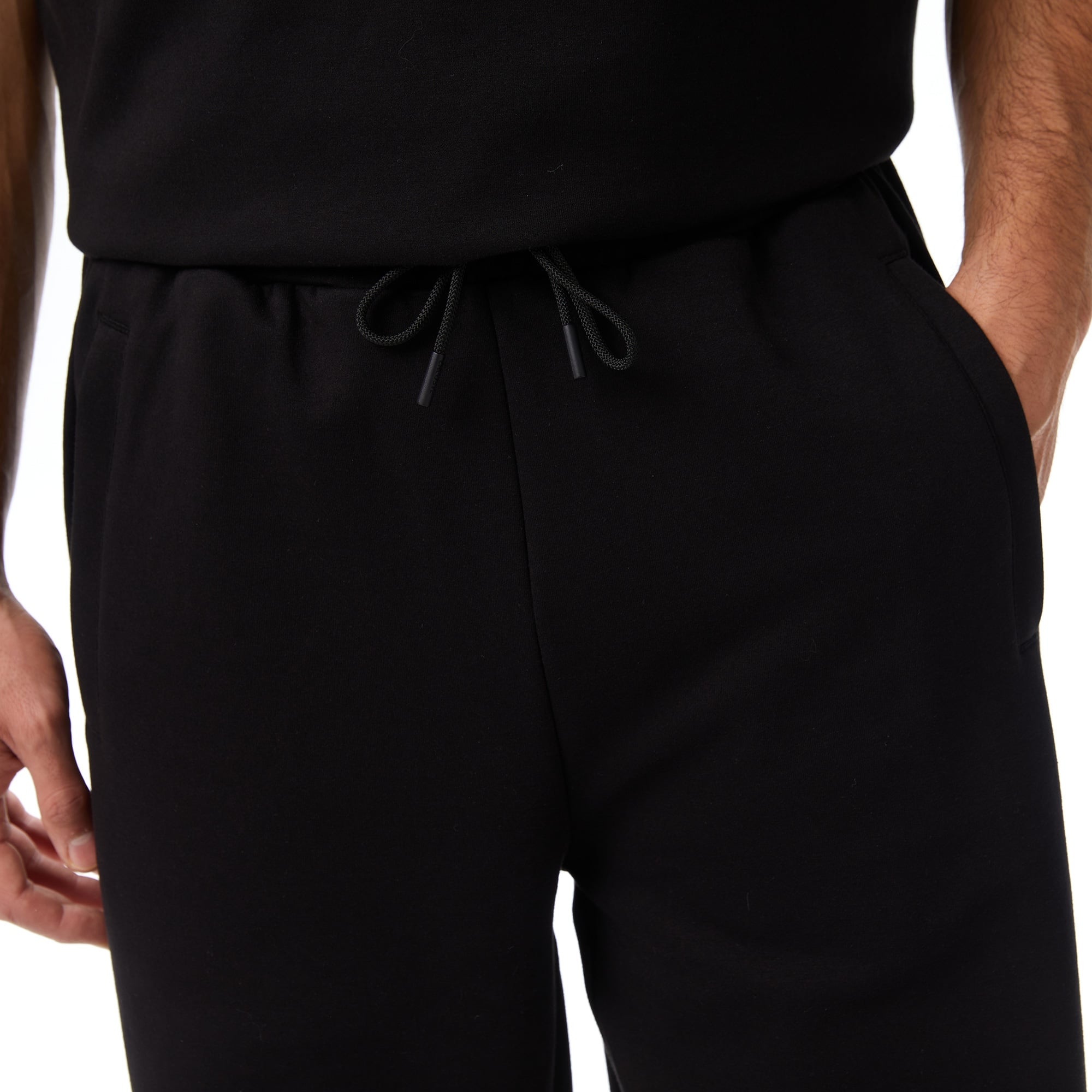 Lacoste x House of SuperStep Relaxed Fit Erkek Siyah Eşofman Altı