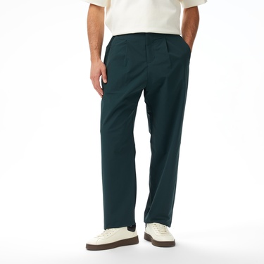  Lacoste x House of SuperStep Slim Fit Erkek Yeşil Pantolon