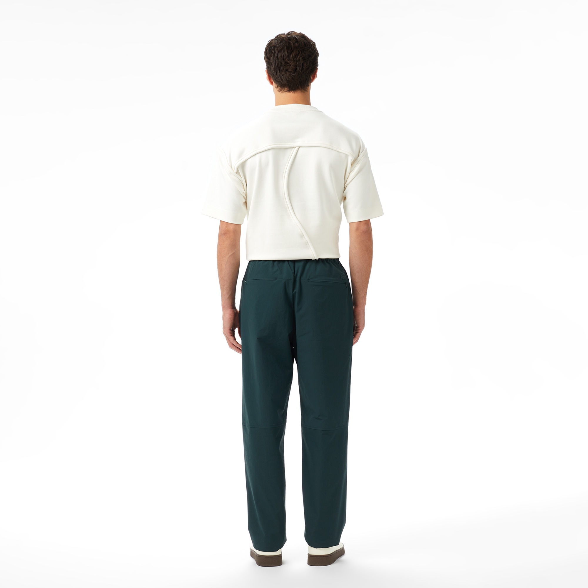 Lacoste x House of SuperStep Slim Fit Erkek Yeşil Pantolon