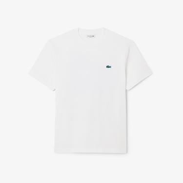  Lacoste Tennis Heritage Multi Print Erkek Beyaz T-Shirt