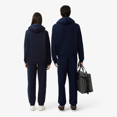  Lacoste Fleece Unisex Lacivert Eşofman Altı