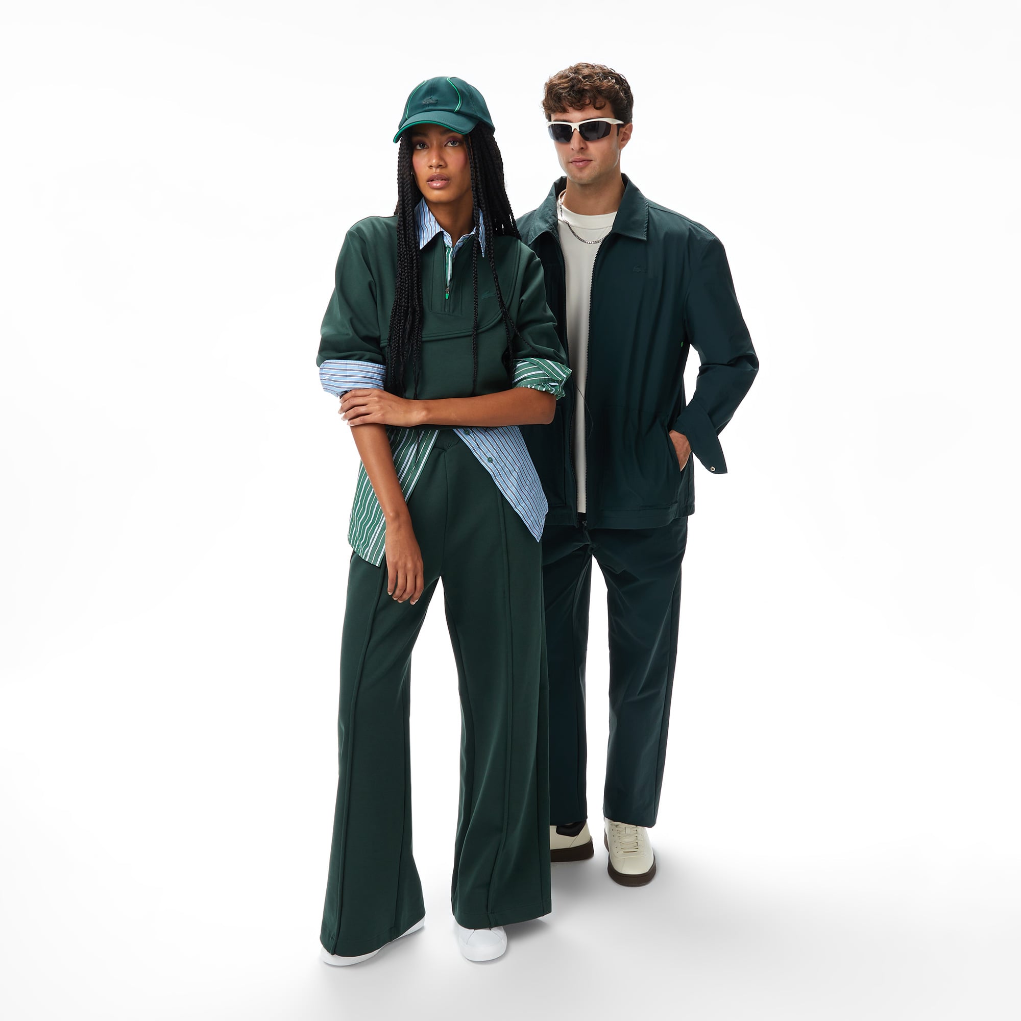  Lacoste x House of SuperStep Regular Fit Erkek Yeşil Ceket