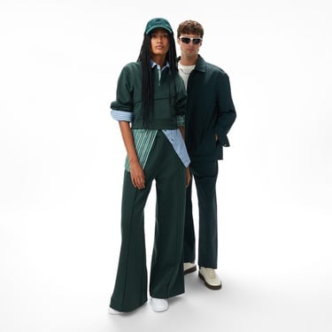  Lacoste x House of SuperStep Regular Fit Erkek Yeşil Ceket