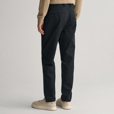  GANT Erkek Siyah Regular Fit Chino Pantolon