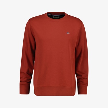  GANT Erkek Kırmızı Regular Fit Bisiklet Yaka Sweatshirt