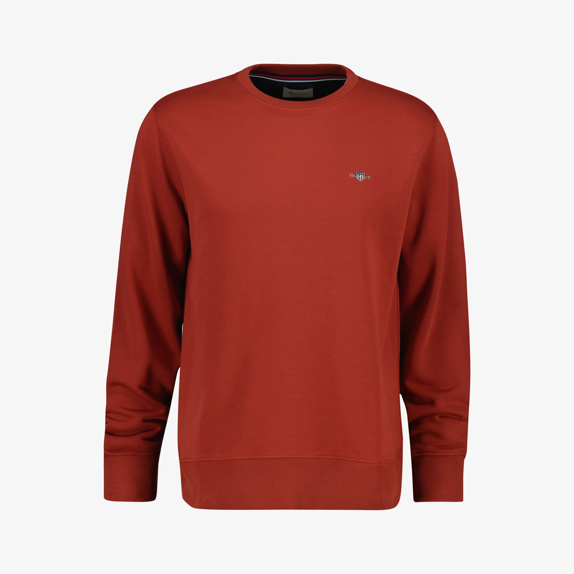  GANT Erkek Kırmızı Regular Fit Bisiklet Yaka Sweatshirt