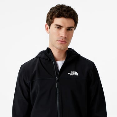  The North Face Combal Softshell 2.0 Erkek Siyah Outdoor Polar
