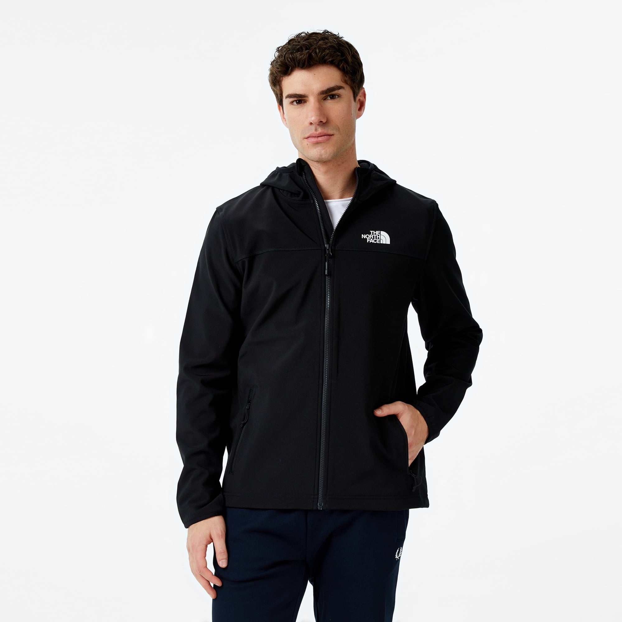 The North Face Combal Softshell 2.0 Erkek Siyah Outdoor Polar