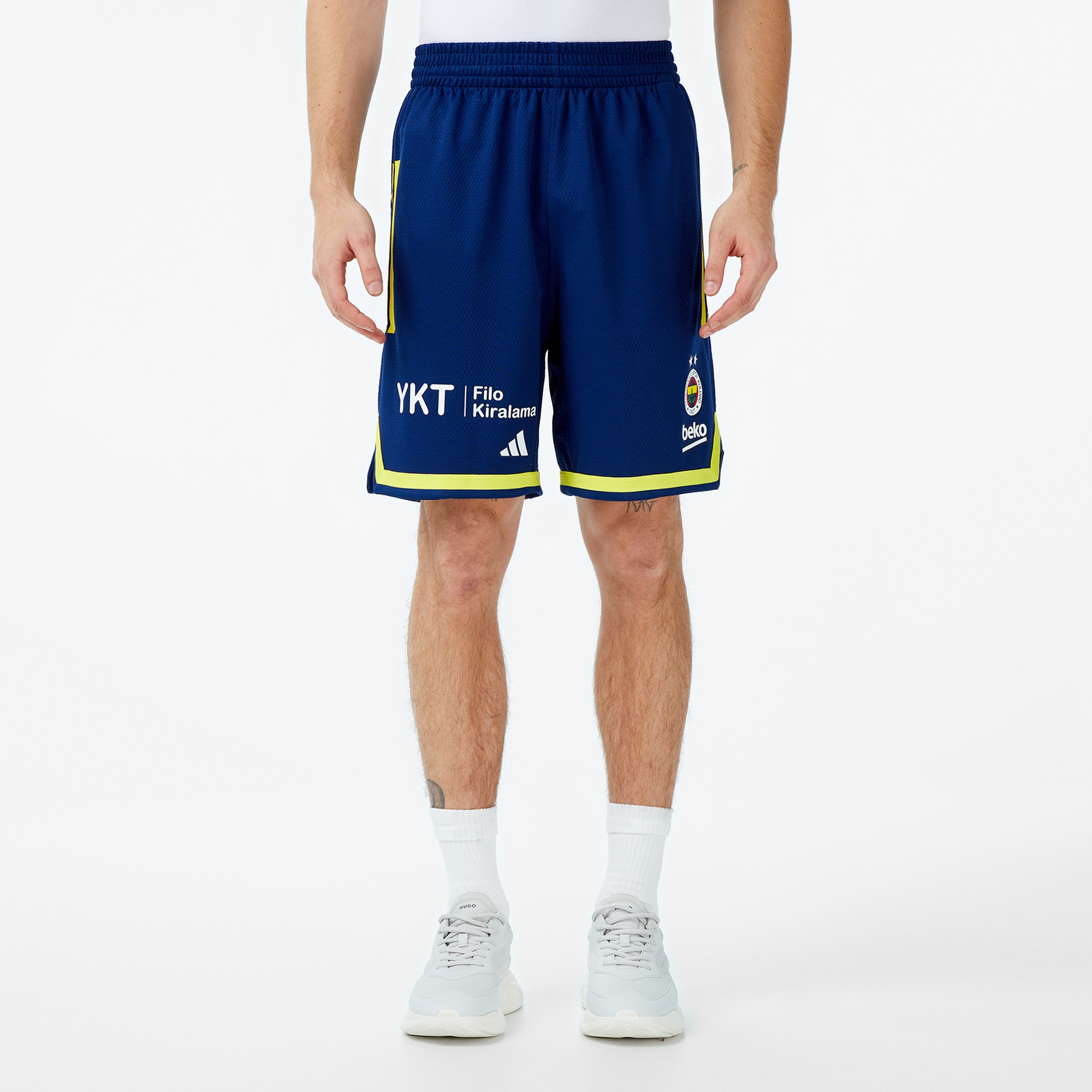 adidas Fenerbahçe Basketbol 25/26 İç Saha Erkek Mavi Şort