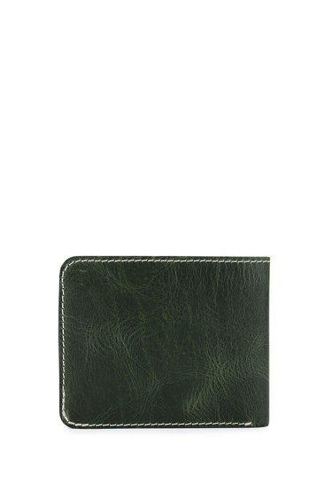  Tamer Tanca Erkek Hakiki Deri  Yeşil Cüzdan