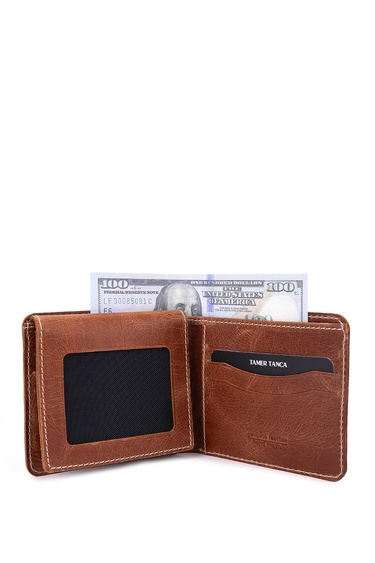  Tamer Tanca Erkek Hakiki Deri Taba Cüzdan