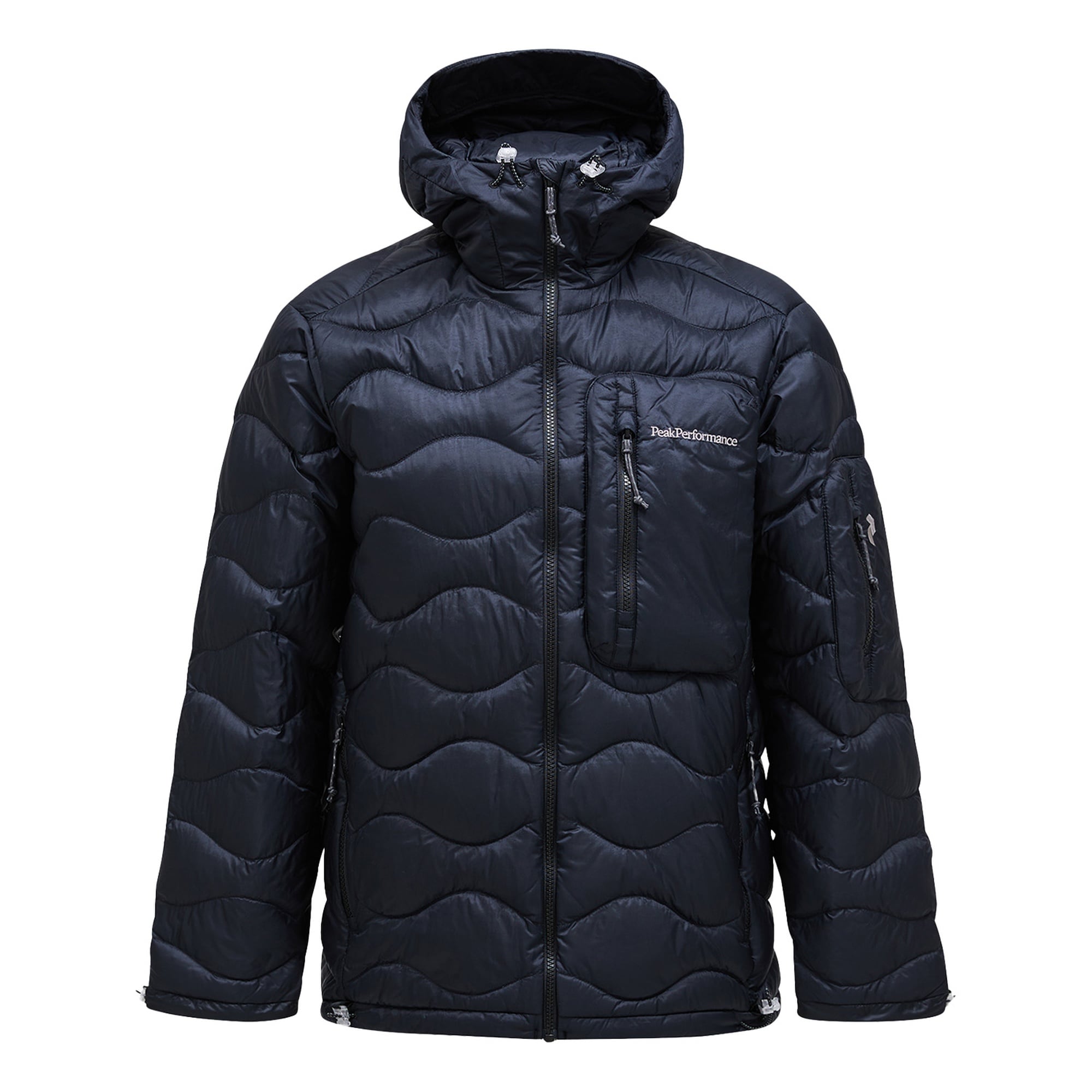 Peak Performance Helium Utility Down Hood Erkek Siyah Outdoor Ceketi