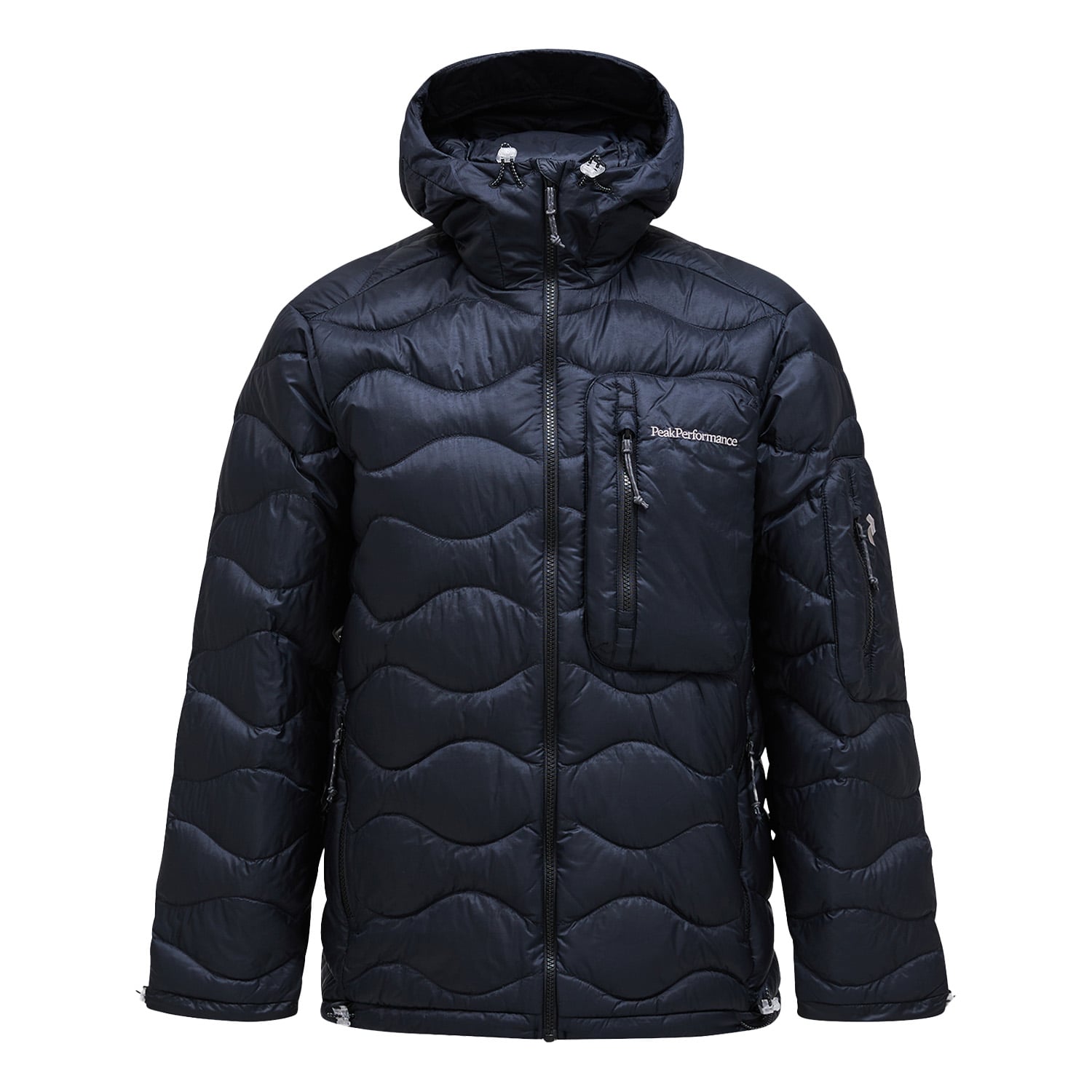  Peak Performance Helium Utility Down Hood Erkek Siyah Outdoor Ceketi