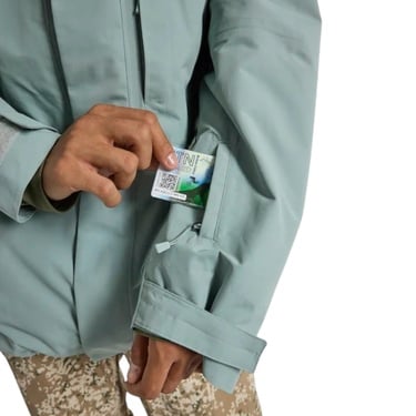  Burton Covert 2.0 Erkek Yeşil Snowboard Ceketi