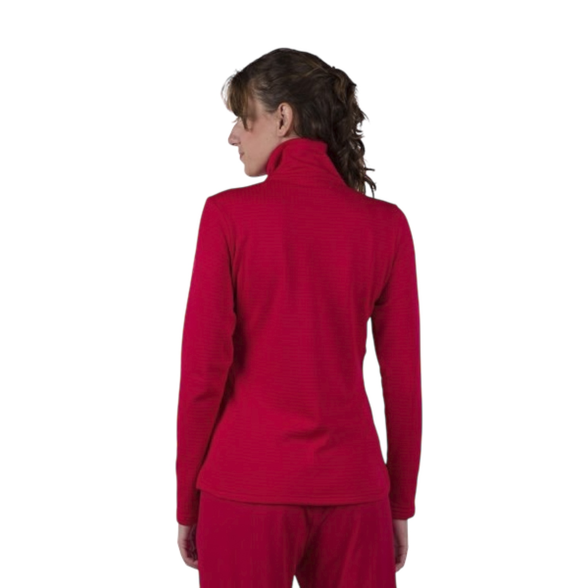 Rossignol Blackside Fleece Hz Kadın Kırmızı Polar