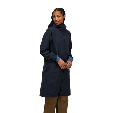  Peak Performance Treeline Shell Parka Kadın Siyah Outdoor Ceketi