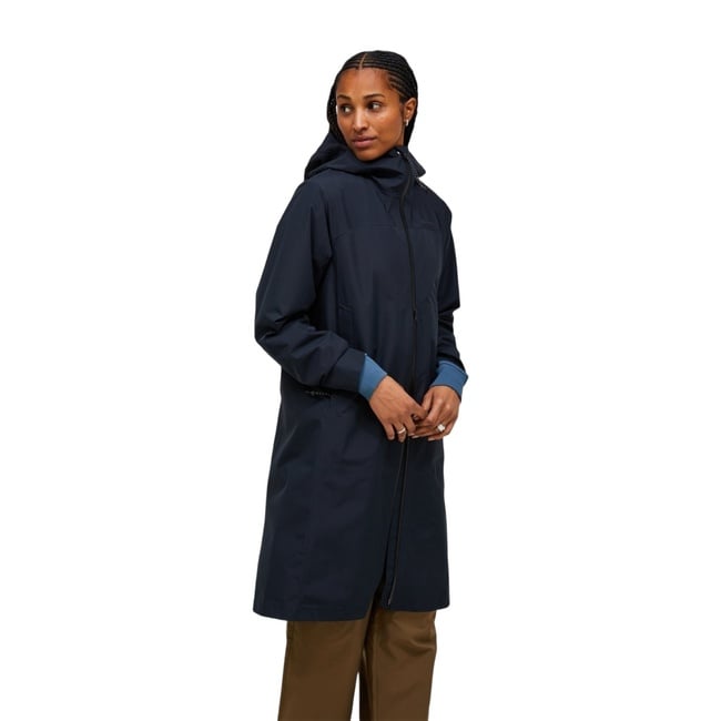  Peak Performance Treeline Shell Parka Kadın Siyah Outdoor Ceketi