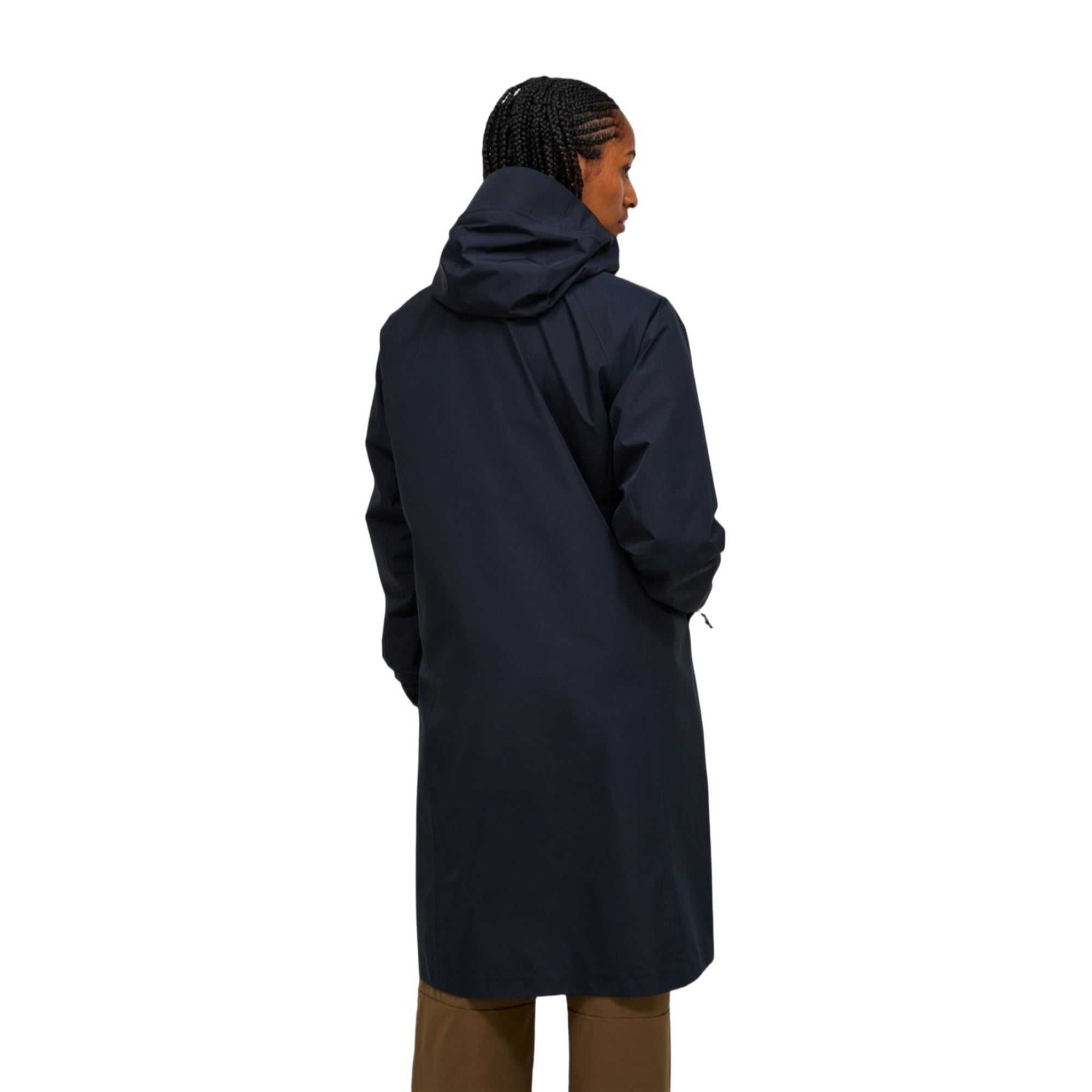 Peak Performance Treeline Shell Parka Kadın Siyah Outdoor Ceketi