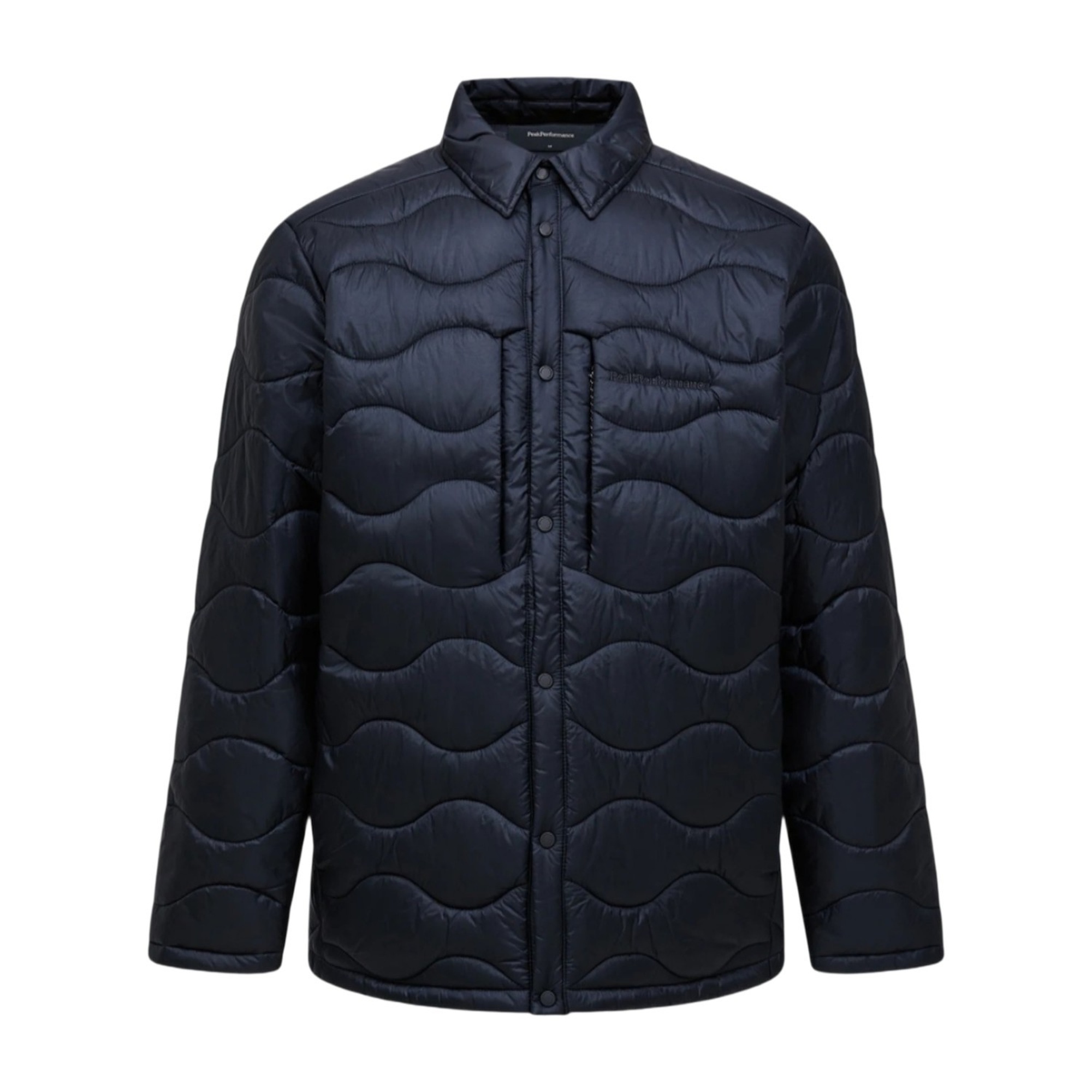 Peak Performance Helium Synthetic Overshirt Erkek Siyah Outdoor Ceketi