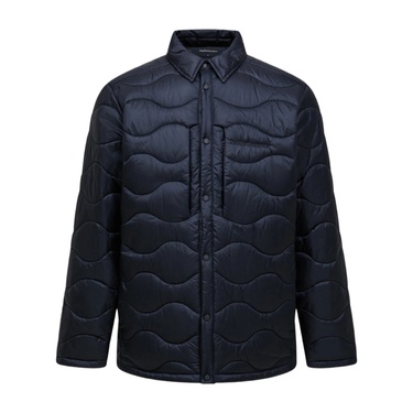  Peak Performance Helium Synthetic Overshirt Erkek Siyah Outdoor Ceketi