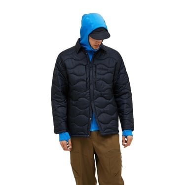  Peak Performance Helium Synthetic Overshirt Erkek Siyah Outdoor Ceketi