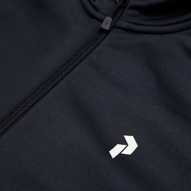  Peak Performance Rider Essentials Zip Jacket Erkek Siyah Fleece