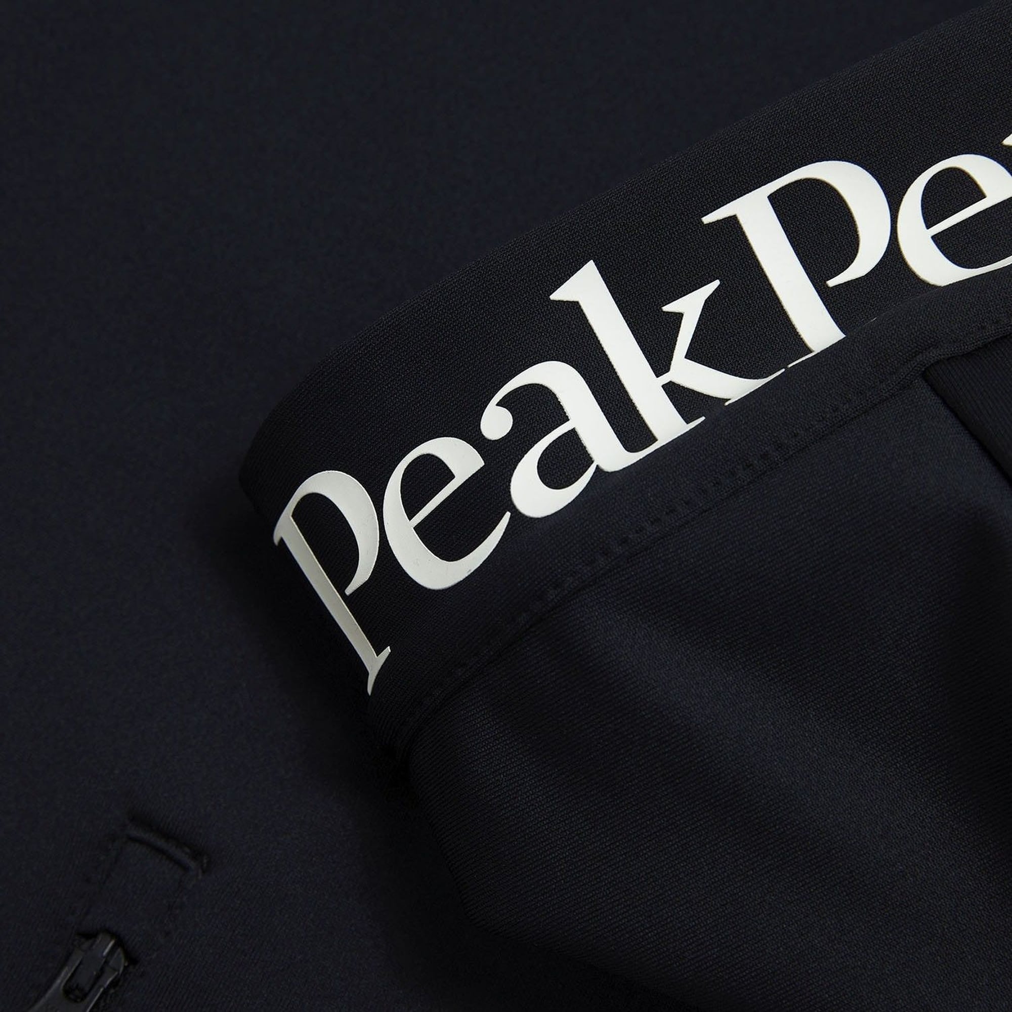 Peak Performance Rider Essentials Zip Hood Erkek Siyah Fleece