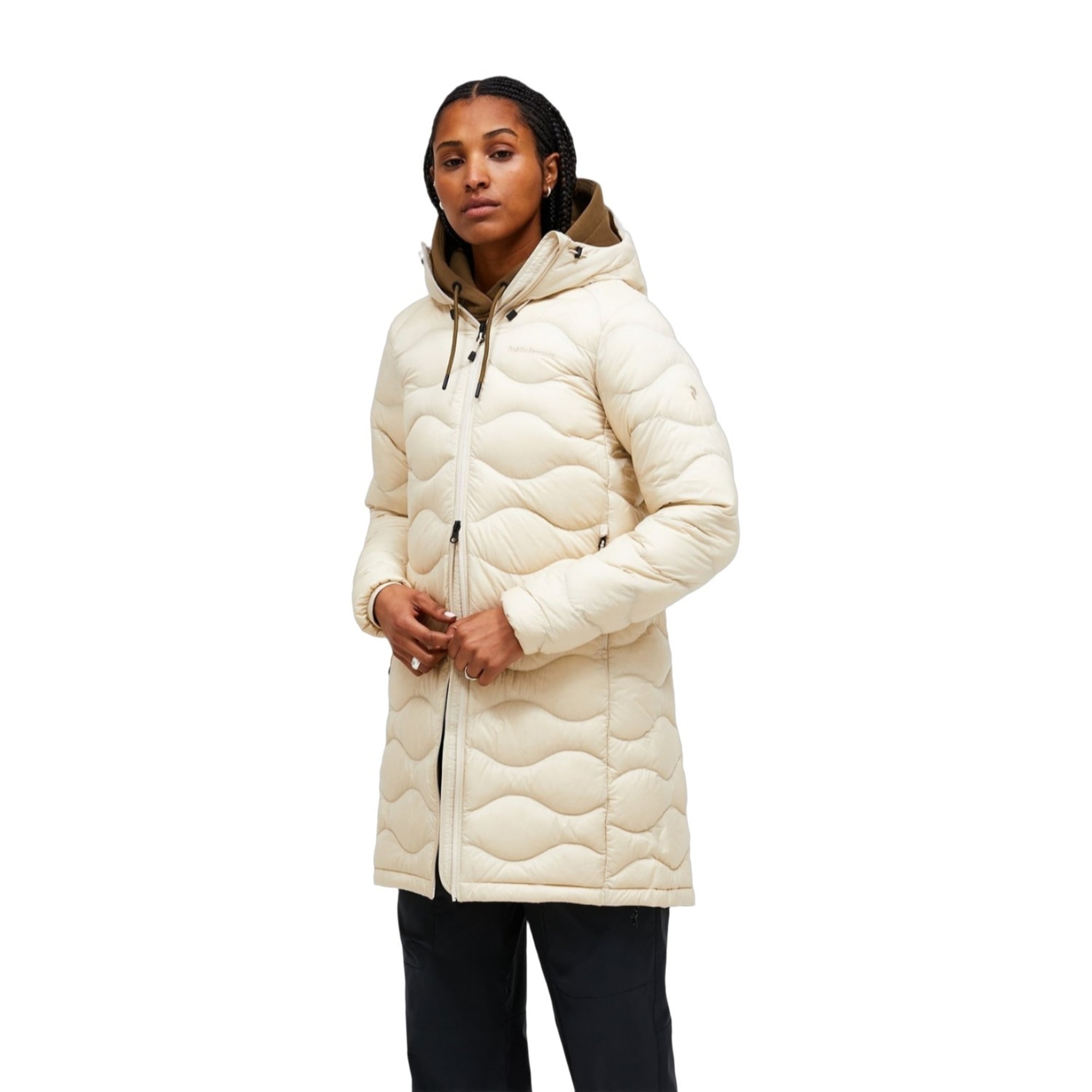 Peak Performance Helium Down Parka Kadın Beyaz Outdoor Ceketi