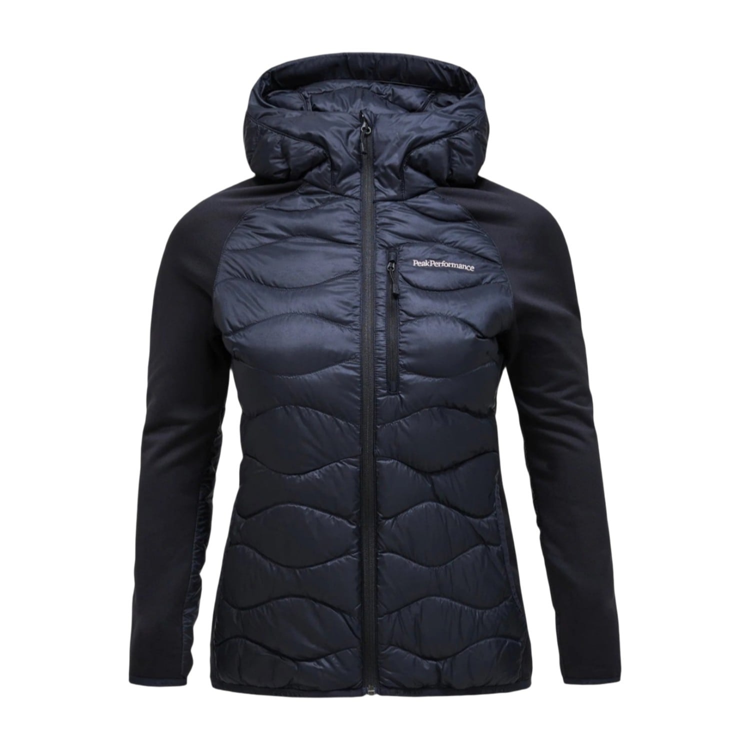  Peak Performance Helium Down Hybrid Hood Kadın Siyah Outdoor Ceketi