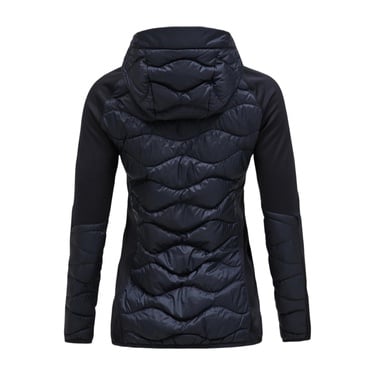  Peak Performance Helium Down Hybrid Hood Kadın Siyah Outdoor Ceketi