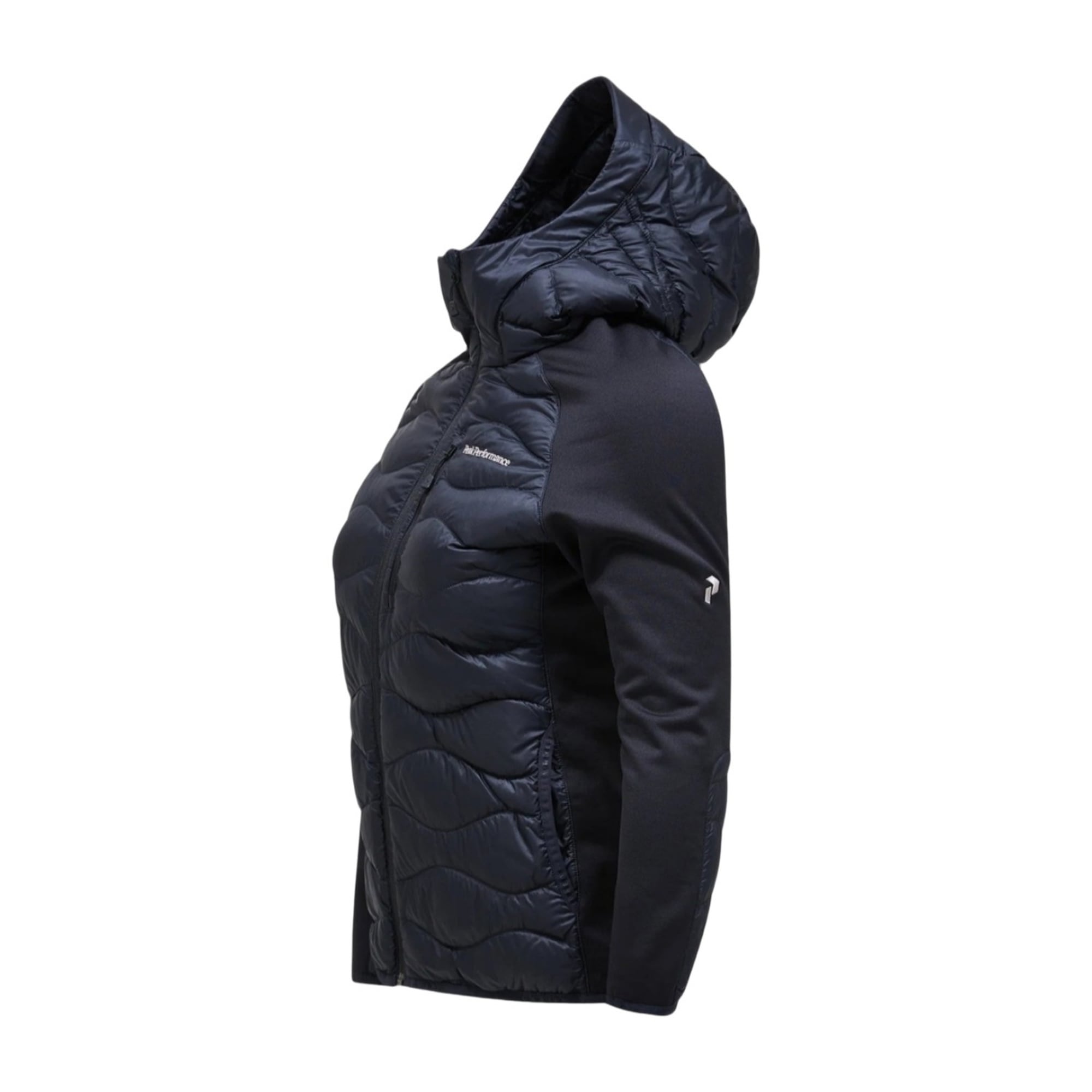 Peak Performance Helium Down Hybrid Hood Kadın Siyah Outdoor Ceketi