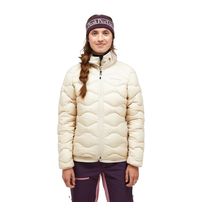  Peak Performance Helium Down Jacket Kadın Bej Outdoor Ceketi