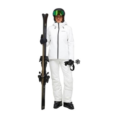  Peak Performance Anima Insulated Jacket Kadın Beyaz Kayak Ceketi