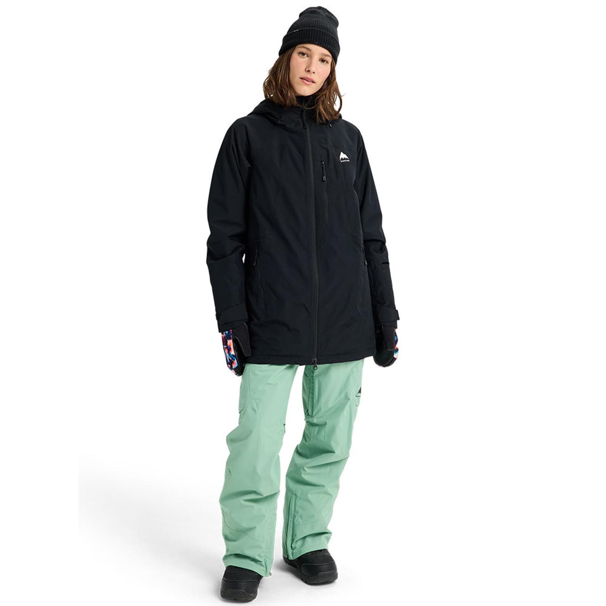 Burton Reserve 2L Insulated Jacket Kadın Siyah Snowboard Ceketi