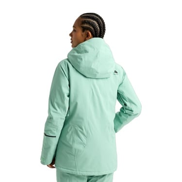  Burton Reserve 2L Ins Stretch Slim Kadın Yeşil Snowboard Ceketi
