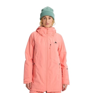  Burton Reserve 2L Insulated Jacket Kadın Turuncu Snowboard Ceketi