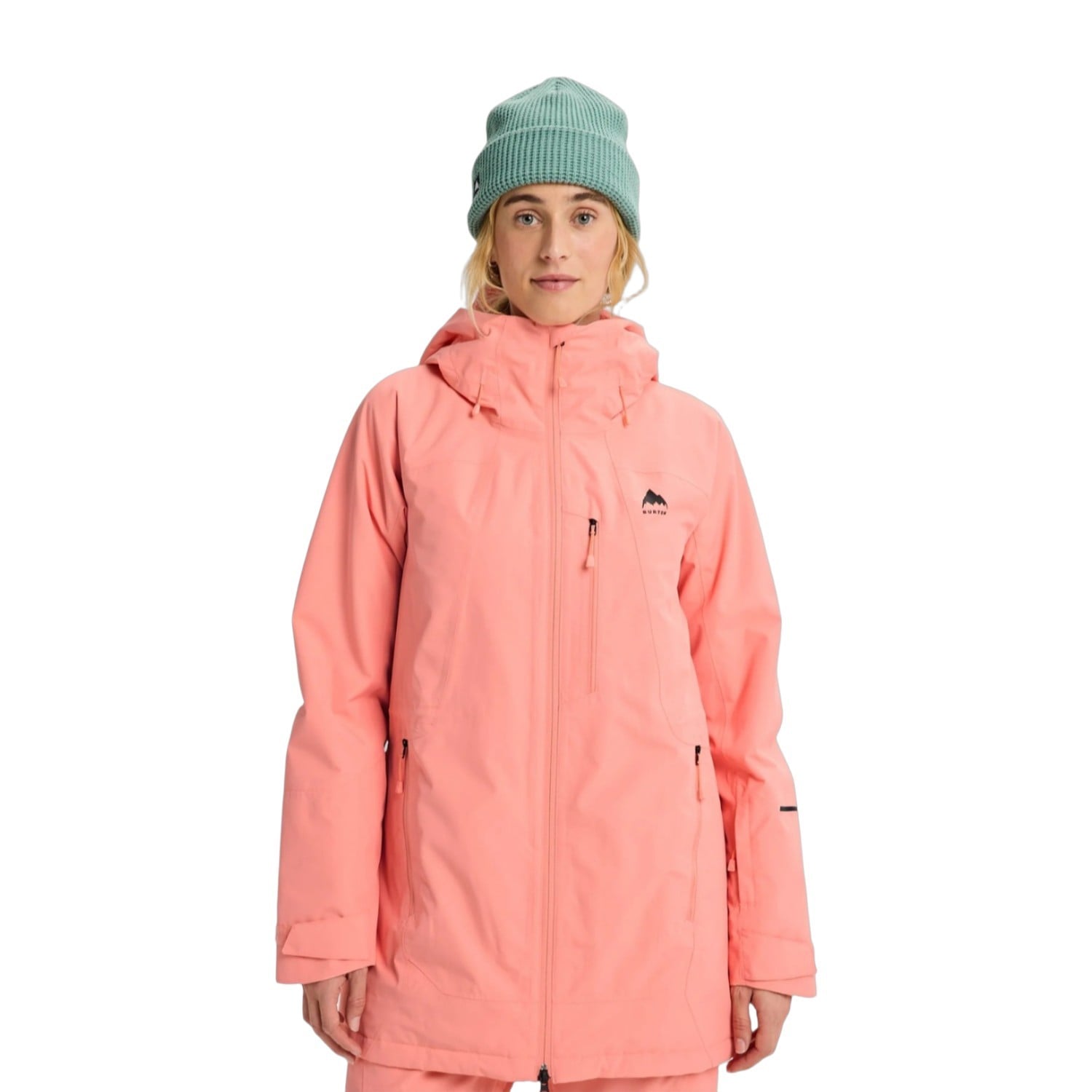  Burton Reserve 2L Insulated Jacket Kadın Turuncu Snowboard Ceketi