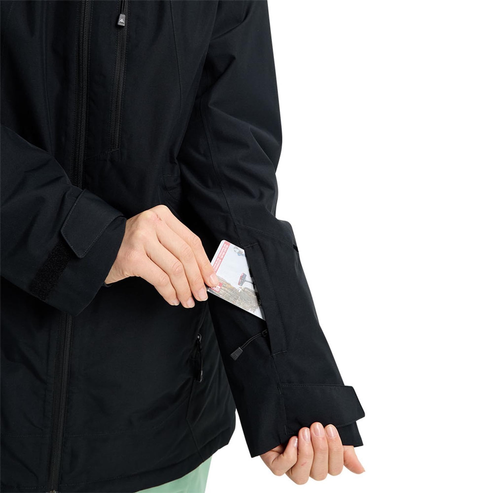 Burton Reserve 2L Insulated Jacket Kadın Siyah Snowboard Ceketi