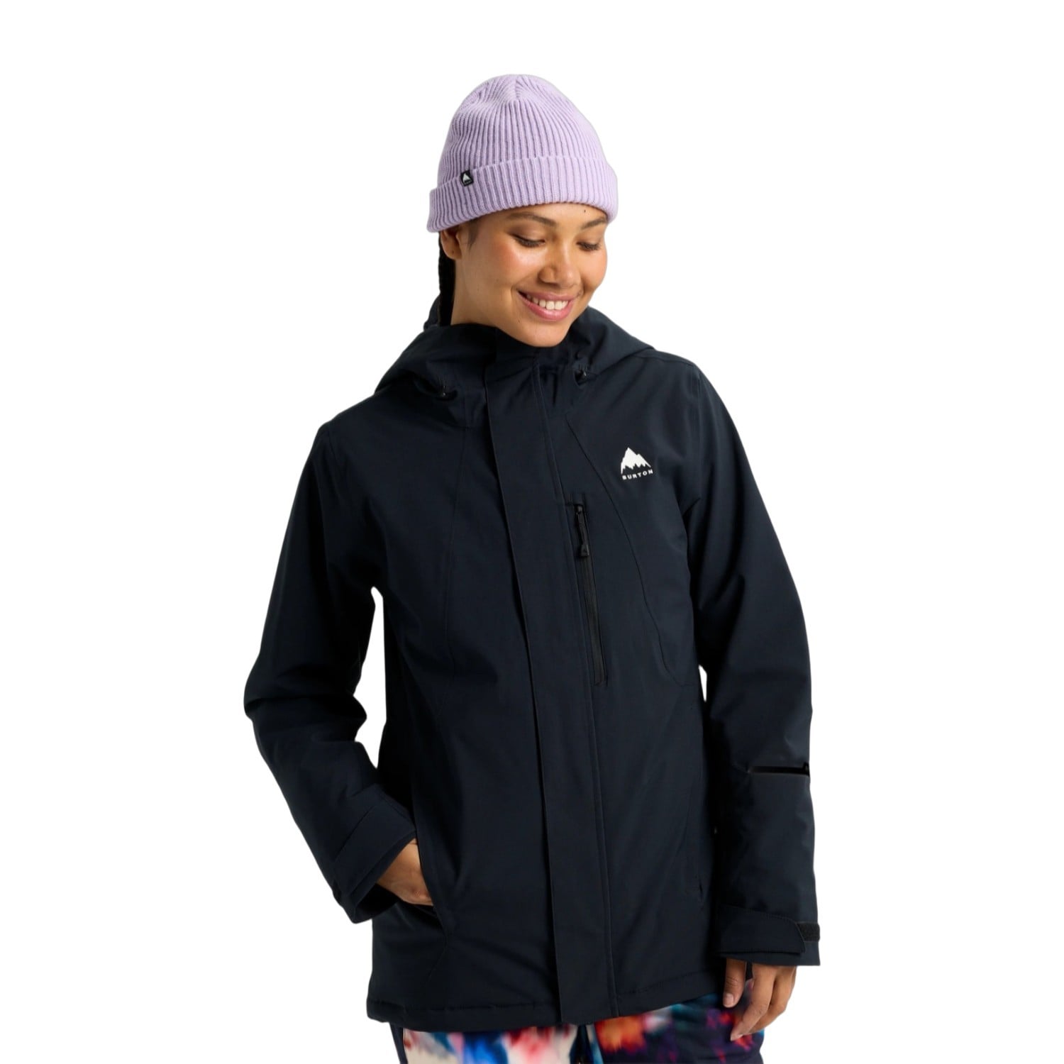  Burton Reserve 2L Ins Stretch Slim Kadın Siyah Snowboard Ceketi