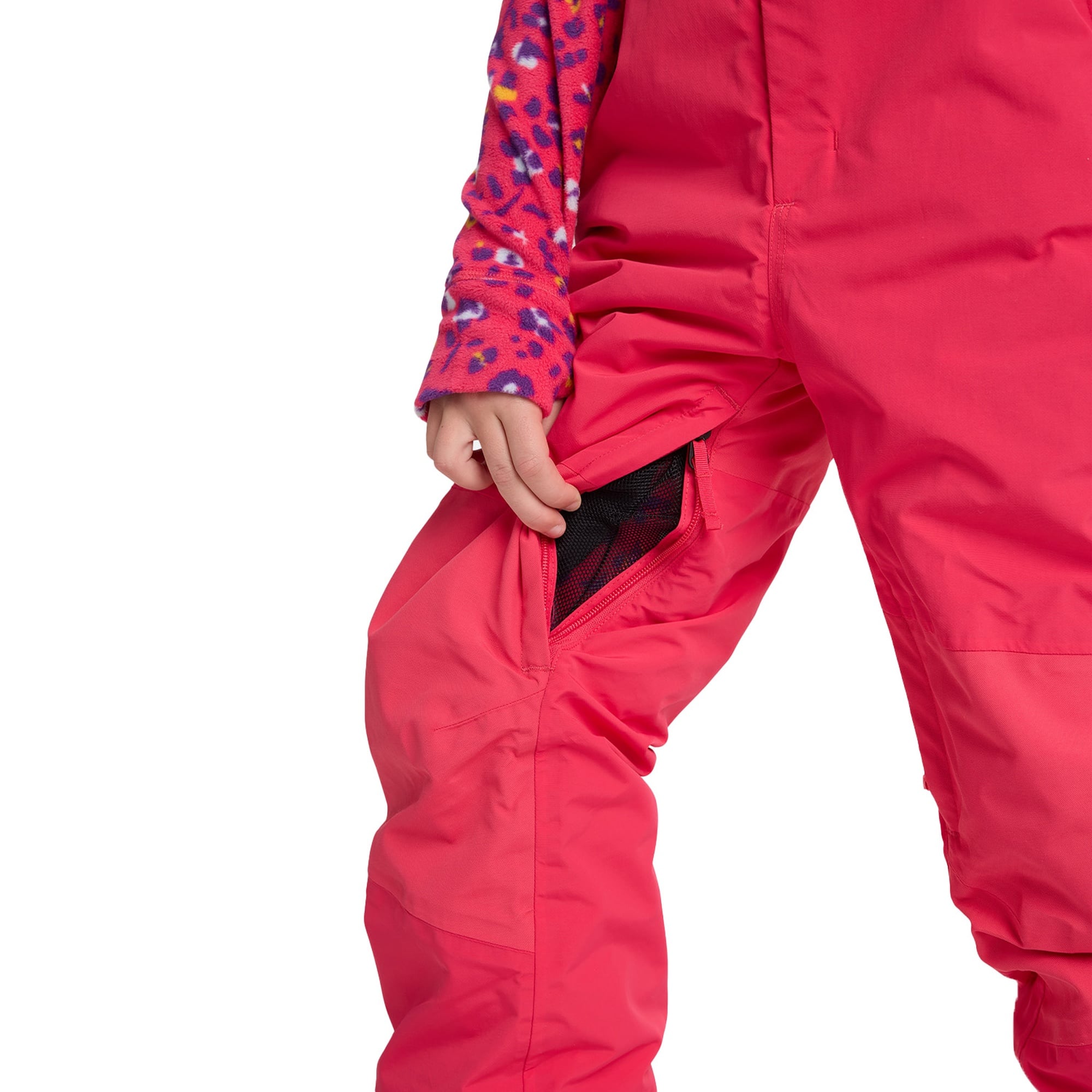 Burton Skylar 2L Bib Pants Unisex Çocuk Pembe Snowboard Pantolonu