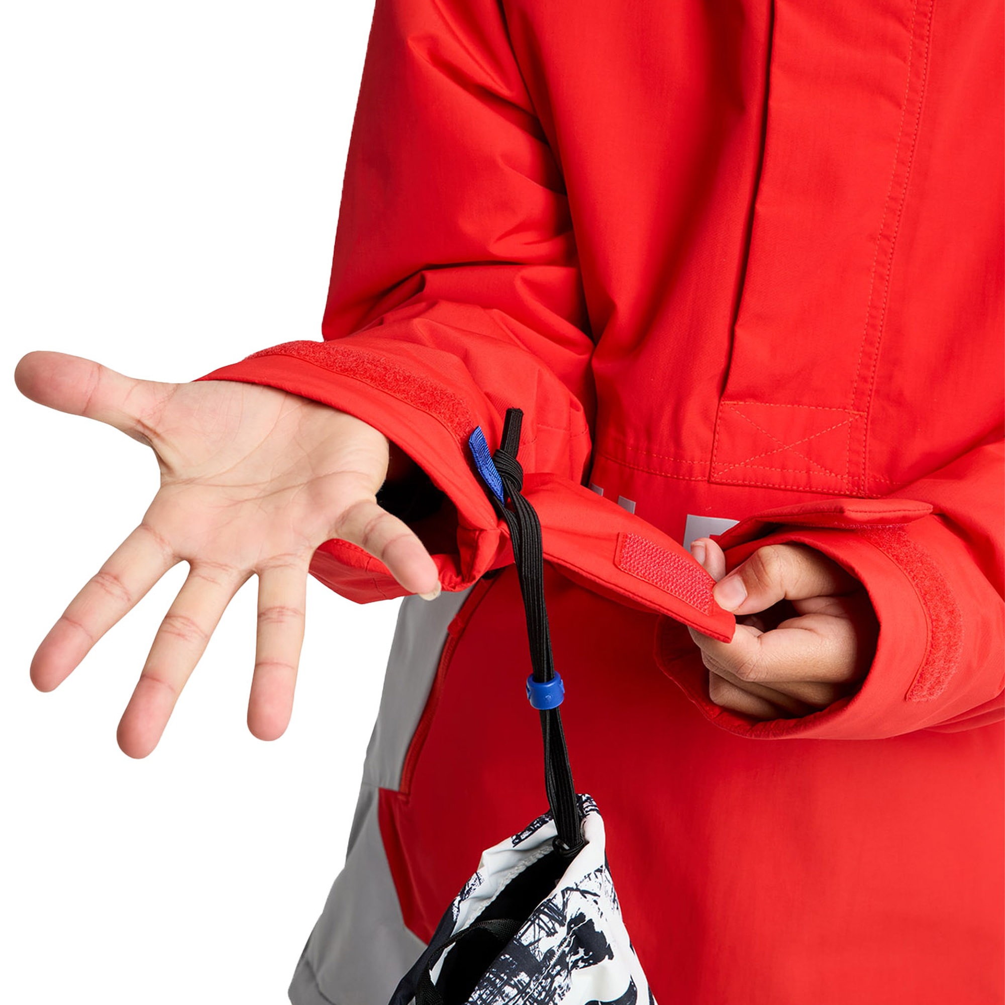 Burton Frostner 2L Anorak Jacket Unisex Çocuk Kırmızı Snowboard Ceketi