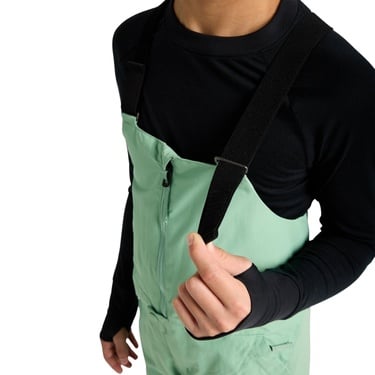  Burton Skylar 2L Bib Pants Unisex Çocuk Yeşil Snowboard Pantolonu