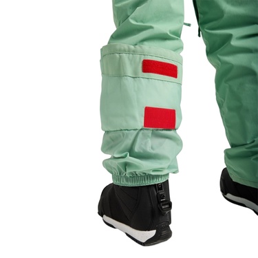  Burton Skylar 2L Bib Pants Unisex Çocuk Yeşil Snowboard Pantolonu