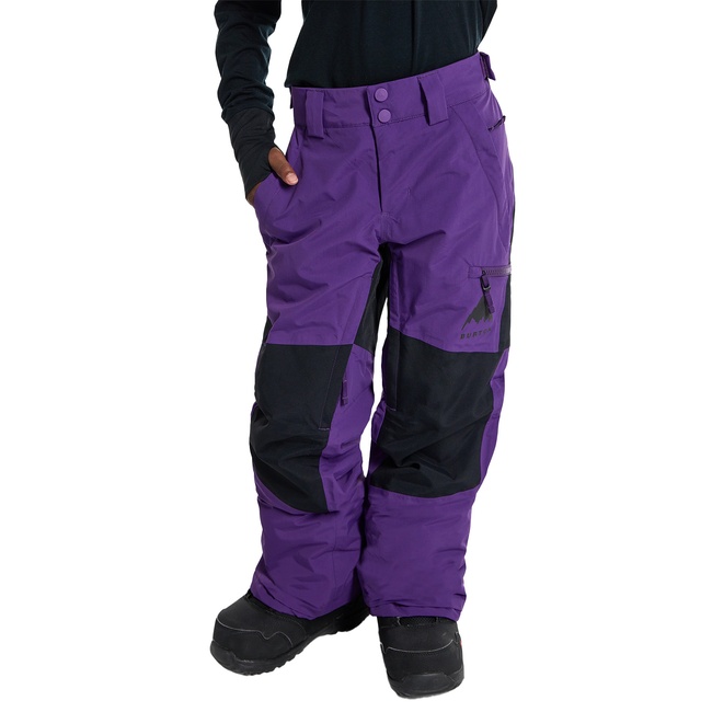  Burton Skylar Pants Unisex Çocuk Mor Snowboard Pantolonu