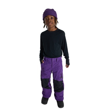  Burton Skylar Pants Unisex Çocuk Mor Snowboard Pantolonu